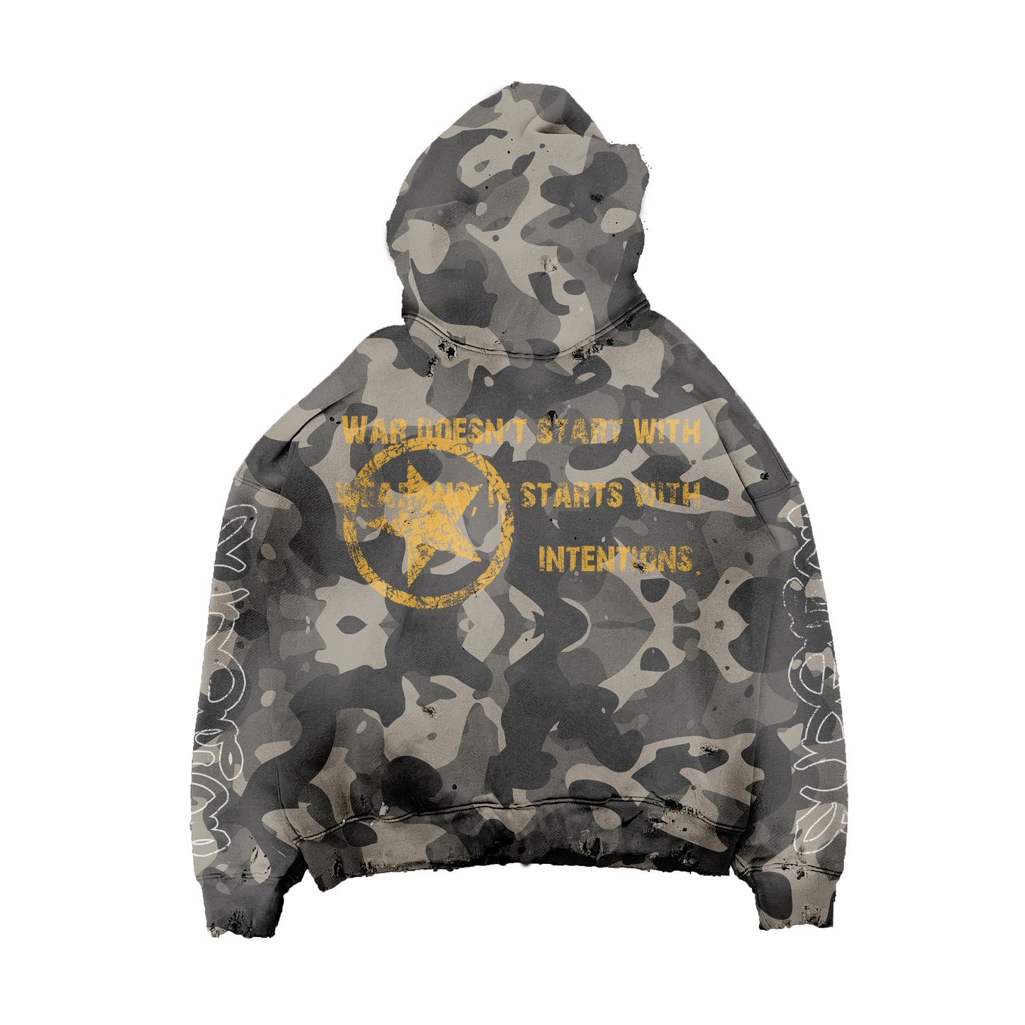 SF camo hoodie