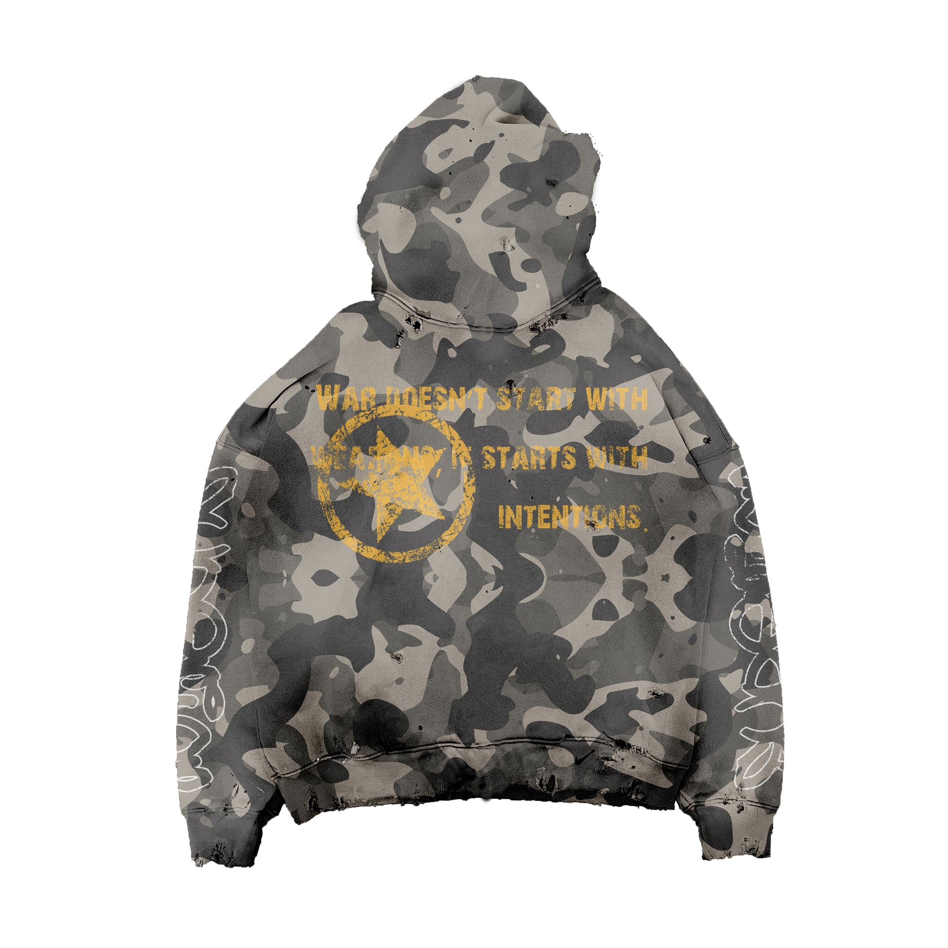 SF camo hoodie