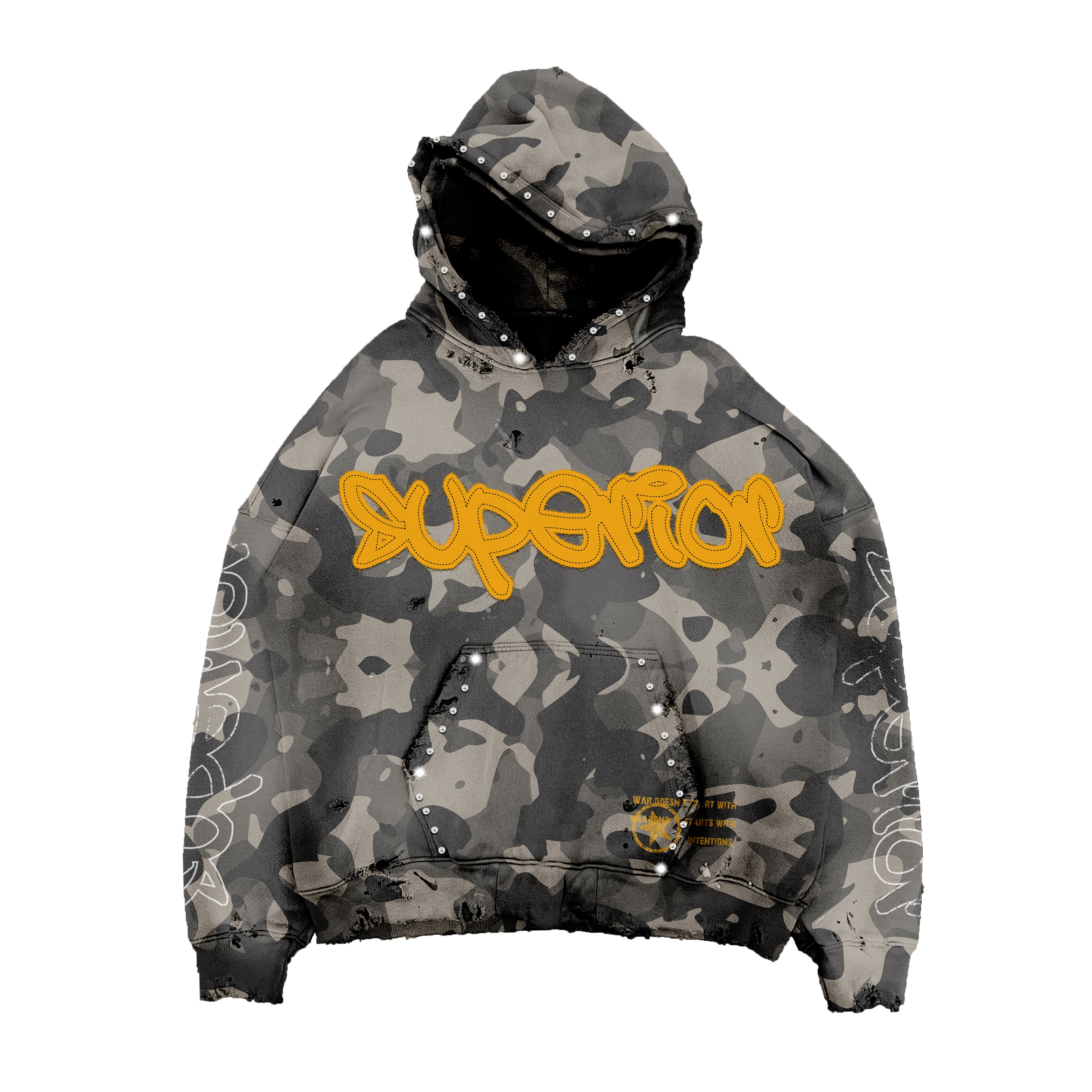 SF camo hoodie