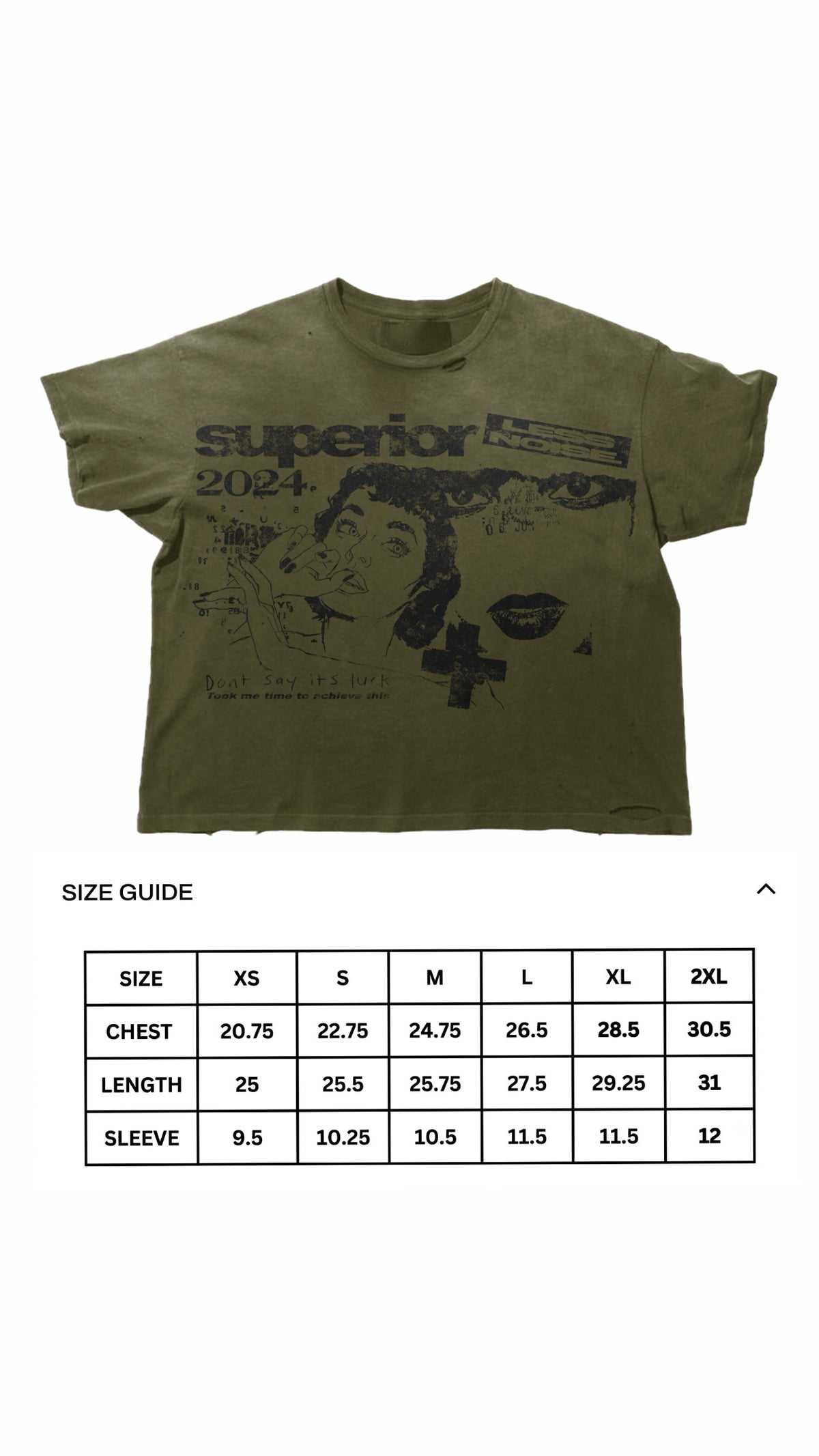 Less Noise Tee