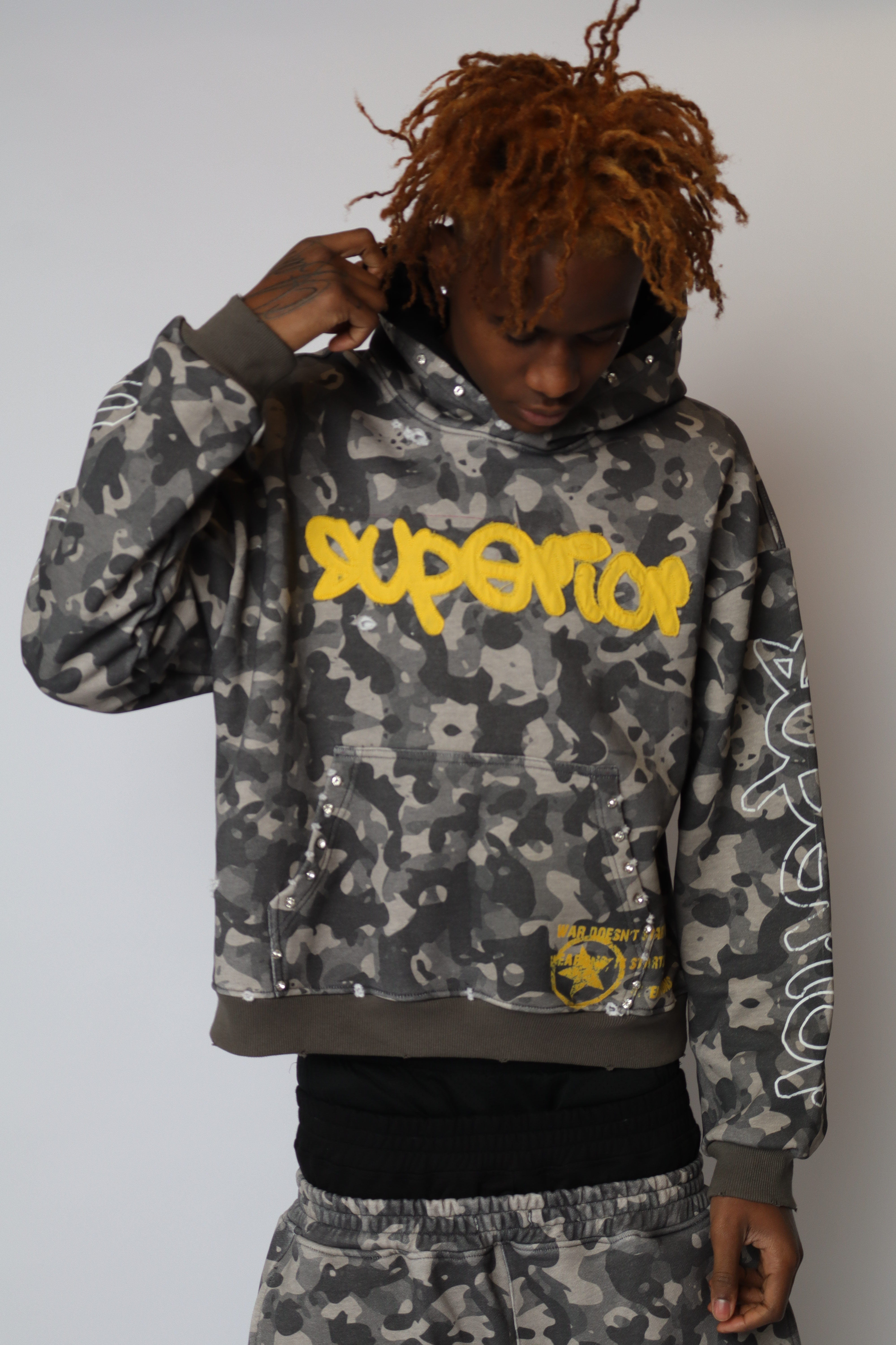 SF camo hoodie
