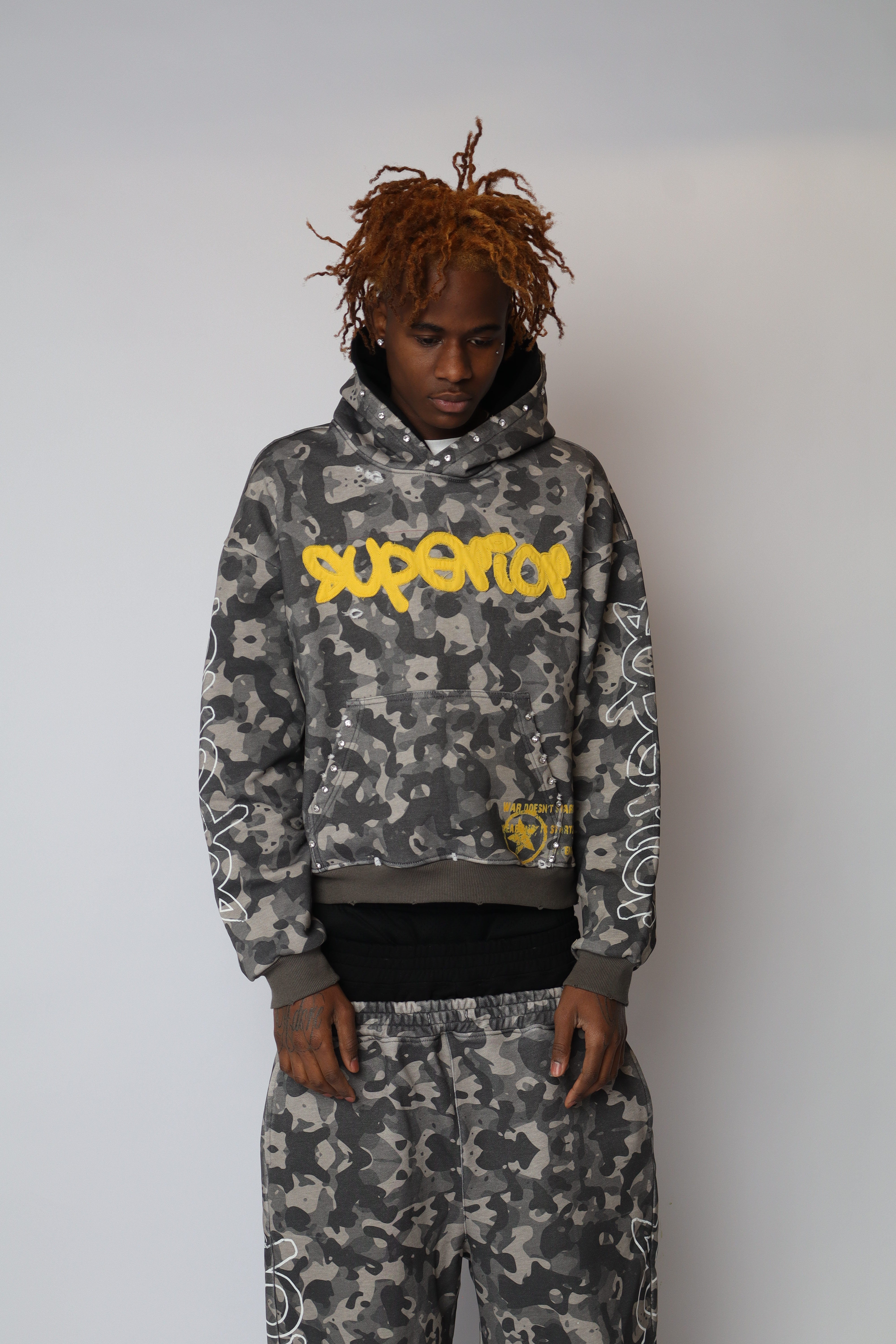SF camo hoodie