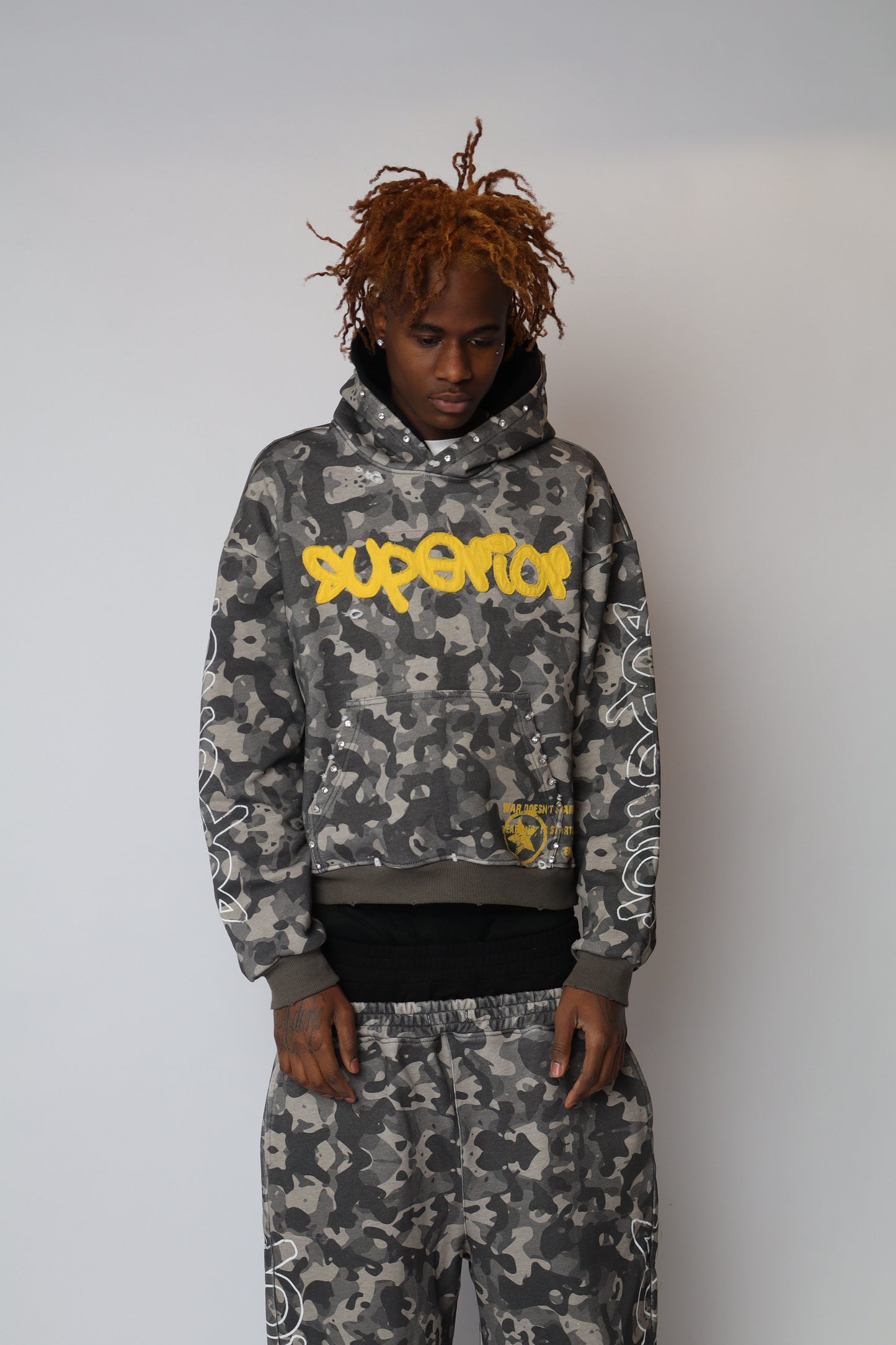SF camo hoodie